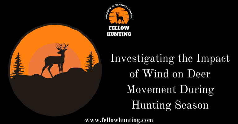 Dispelling the Myths: Investigating the Impact of Wind on Deer Movement During Hunting Season in 2023