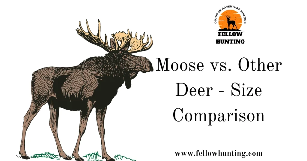 Moose vs. Other Deer - Size Comparison