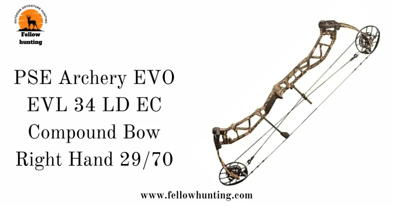 The Ultimate Hunting Experience: Unveiling the PSE Archery EVO EVL 34 LD EC Compound Bow Right Hand 29/70