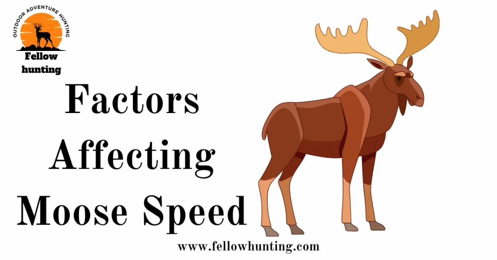 Factors Affecting Moose Speed